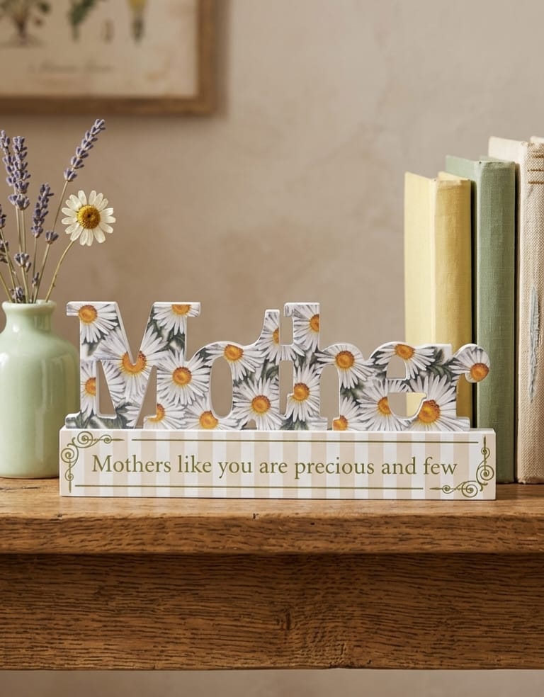 Mother Daisy Plaque - Freestanding