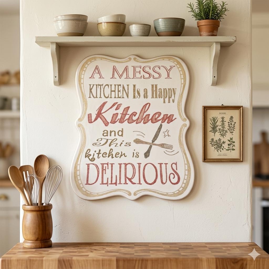 A Messy Kitchen