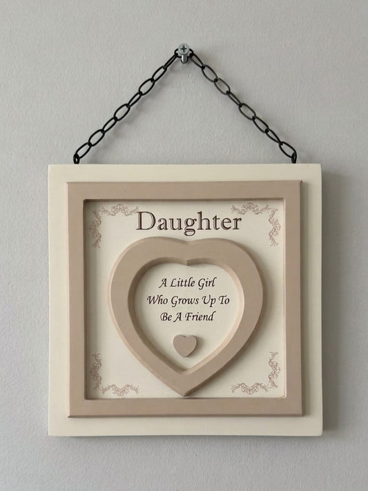 Daughter - Plaque