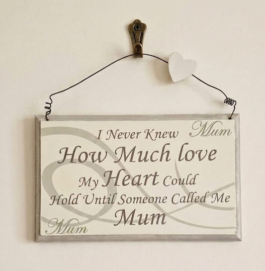 I Never Knew - Mum